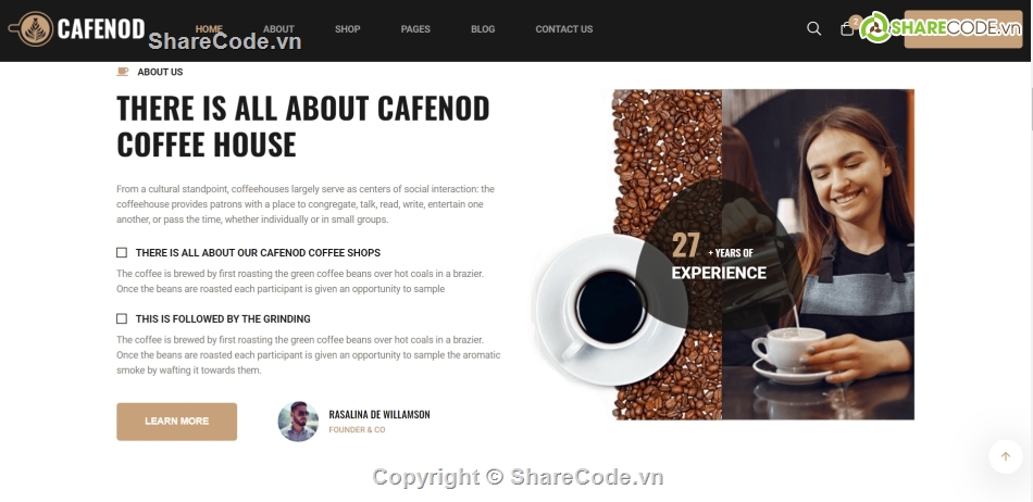 Template Web cafe,Website Template,web coffe,theme html,Template coffee